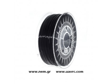 Filament PETG 1.75 mm, Black, Spool -1kg Filament PETG 1.75 mm, Black, Spool -1kg
