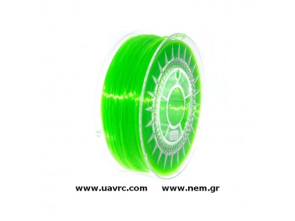 Filament PETG 1.75 mm, Green Transparent, Spool -1kg