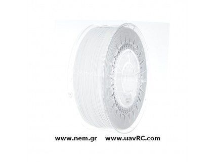 Filament PETG 1.75 mm, White, Spool -1kg Filament PETG 1.75 mm, White, Spool -1kg
