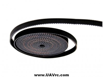 Timing Belt GT2, 2mm Pitch 6mm Wide -1mtr