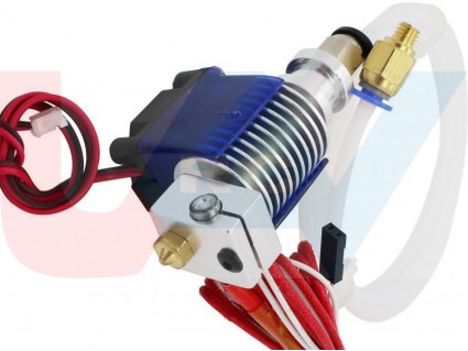 Extruder E3D V6 J-Head Hotend Nozzle 0.4mm w/Fan+ PTFE Tube -1.75mm Filamet