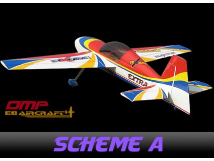 EG Aircraft Extra 300 Mid-Wing 2.590mm Wingspan, 100cc ARF -scheme A
