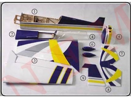 League RC Velox 58 ARF Plane 1.458mm Wingspan