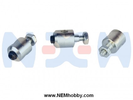 Push Rod Linkage Stopper Servo Connector, diameter 2mm x3pcs for RC Airplanes/Helicopters/Boats