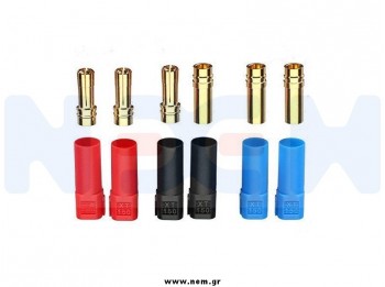 XT150 Connectors 3x set -6pcs Black/Red/Blue