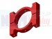 Boom Clamp 20mm, CNC Machined Aluminium, Set -Red Color