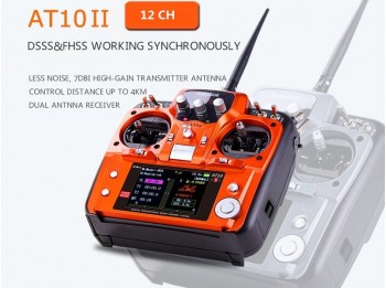 Radiolink AT10 II, 12CH, 2.4G Transmitter W/ R12DS Receiver & RPM-01 Radiolink AT10 II, 12CH, 2.4G Transmitter W/ R12DS Receiver & RPM-01