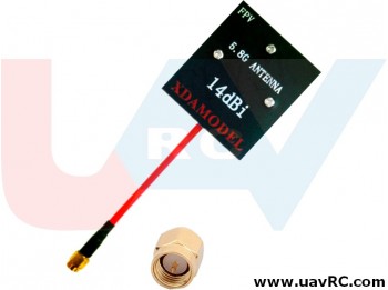 Antenna Panel High Gain 5.8GHz 14dbi -SMA