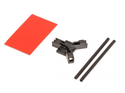 Antenna support flat mounting, black -04953