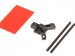 Antenna support flat mounting, black -04953