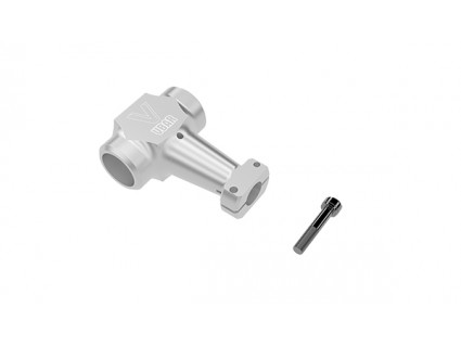 Rotor head yoke, silver -05097