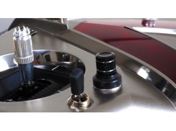 Metal rotating knobs, black (2 pc.), VBar Control -05065