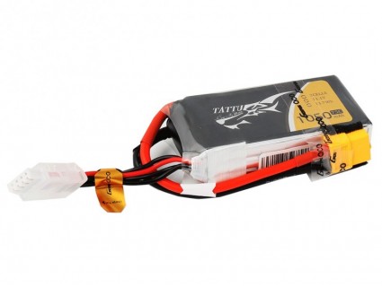 Tattu 1050mAh 11.1V 75C 3S1P Lipo Battery Pack with XT60 Tattu 1050mAh 11.1V 75C 3S1P Lipo Battery Pack with XT60