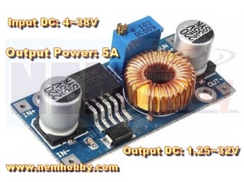 Regulator 1.5-32V/5A Adjustable Step Down Voltage Regulator 1.5-32V/5A Adjustable Step Down Voltage