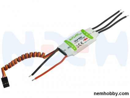 ESC Wasabi ECO 20A Brushless with BEC 2A/5V