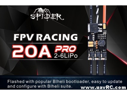ZTW Spider ESC 20A HV Pro-Opto 2-6s Lipo