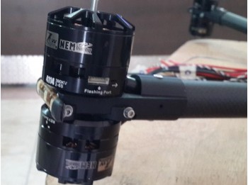 Brushless Motor 4114-390KV built-in ESC 40A Opto BL-Heli