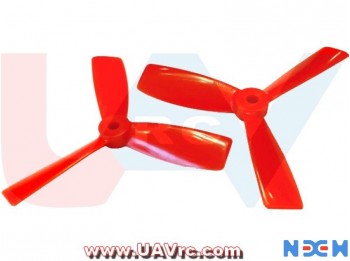 NEM Three Blades 5045BN PC Unbreakable Props 2Pair/4pcs -Red NEM Three Blades 5045BN PC Unbreakable Props 2Pair/4pcs -Red