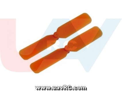 Gemfan Direct Drive 2.5x1 Propeller set CW/CCW -Orange
