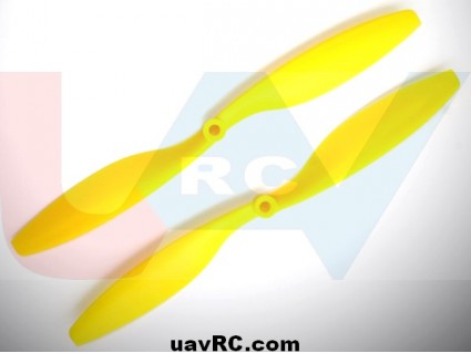 GemFan 10x4.5" ABS Propellers Set CW/CCW -Red/Black/Yellow