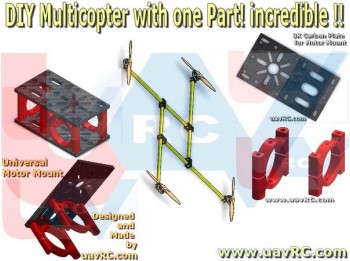 Universal Motor Mount Set for BL Motors