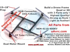 Frameless Drone Frame