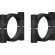 4x 30mm Boom Clamps -Black