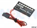 Receiver Voltage Indicator 7 LEDs display 4.8 or 6.0V