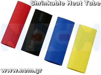 Shrink Heat Tube 100mm x1 meter -Black/Red Shrink Heat Tube 100mm x1 meter -Black/Red