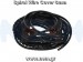 Spiral Wire Wrap Tube 6mm x1meter -Black/White