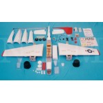 VQ A26 Invader wingspan 1.73m -VQA028/029/030 -White/Black/Silver color