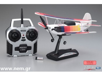 Kyosho Minium CHRISTEN-EAGLE II, 2.4GHz -Readyset -Rainbow -10654RS-RA