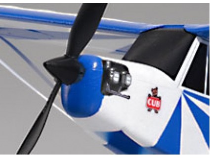 Kyosho Minium CLIPPEDWING CUB 2.4GHz Readyset -Blue -10752RS-CBL