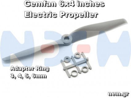Gemfan 6x4" Electric Propeller