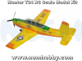 Sapac Mentor T-34 Wingspan 880cm Electric Foam Airplane Kit -White