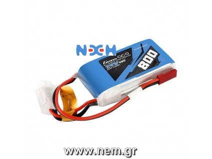Gens ace Lipo 800mah 7.4v 45C 2S1P Lipo Battery Pack -JST-SYP plug Gens ace Lipo 800mah 7.4v 45C 2S1P Lipo Battery Pack -JST-SYP plug