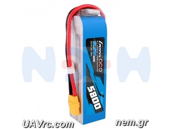 Gens ace 5800mAh 60C 18.5V 5S1P Lipo Battery Pack with XT90 plug