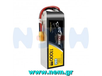 Tattu 11000MAH 22.8V HV 25C 6S1P Lipo Battery Pack with XT90-S(anti-spark) Plug Tattu 11000MAH 22.8V HV 25C 6S1P Lipo Battery Pack with XT90-S(anti-spark) Plug