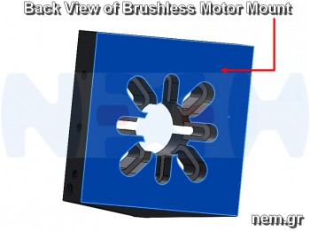 WaterCool Brushless Motor Mount for RC-Boats -CNCed Aluminium WaterCool Brushless Motor Mount for RC-Boats -CNCed Aluminium