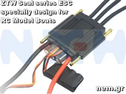 ZTW Seal G2 130A ESC 3-8S For RC Boat