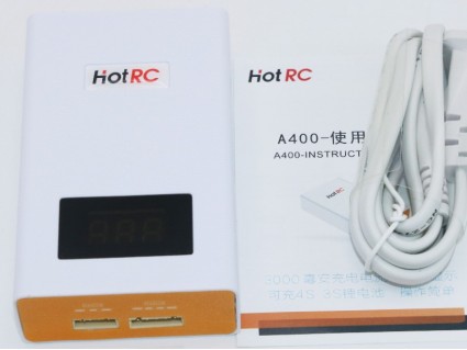 Charger A400 40W 2S/3S Lipo Battery -220VAC