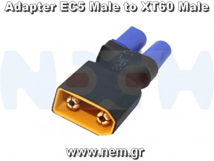 Adapter EC5 Male to XT60 Male