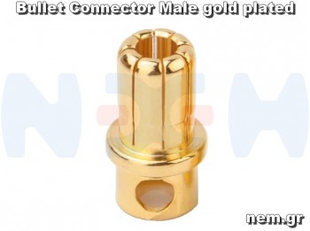 Bullet 5.5/6.0 mm gold plated Connector Banana Plug -Set -RC Models, Battery, ESC, Motors, Audio Bullet 5.5/6.0 mm gold plated Connector Banana Plug -Set -RC Models, Battery, ESC, Motors, Audio
