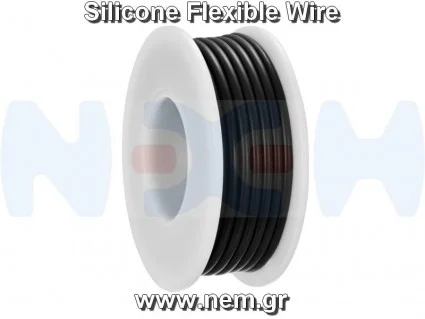 Five Rolls Silicone Wire Ten Meters per Roll