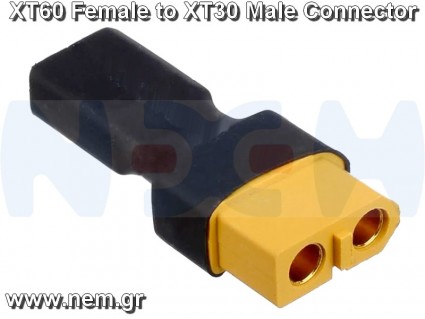 Adapter XT60 Female to XT30 Male