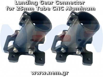 2PCS CNC Landing Gear set for 25mm Carbon Tube