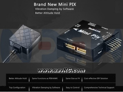 Mini PIX Flight Controller with GPS -Full Set