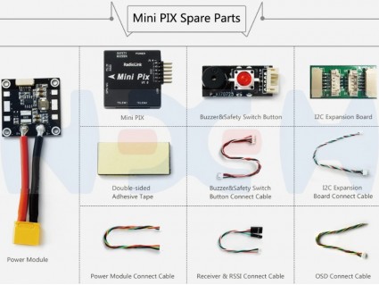 Mini PIX Flight Controller with GPS -Full Set