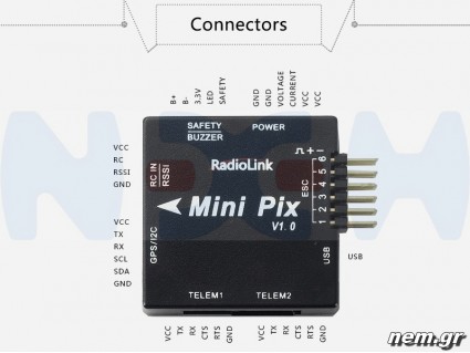 Mini PIX Flight Controller with GPS -Full Set