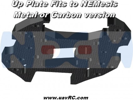 NEMesis Up Plate Support -Carbon